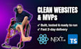build a fast and responsive website or mvp for you