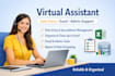 asistente virtual y entrada de datos con excel