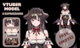 design vtuber model character nsfw vtuber live2d model rigging vtuber commission