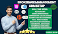 setup brokerage management crm via dotloop lone wolf costar brokerage engine