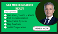 provide iso consulting, risk assessment, and audit readiness support