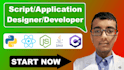 design and develop applications as a software developer