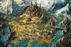 make your fantasy map for rpg, novels