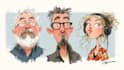 draw a caricature, cartoon caricatures