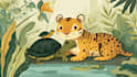 draw animals in cartoon style