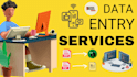 do bulk data entry services and PDF to excel conversion