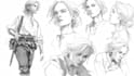 draw sketches with your character
