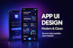 mobile app UI UX design with source code