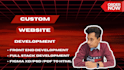 develop a fast, responsive website using HTML, CSS, javascript and react