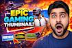 design professional gaming youtube thumbnails that boost