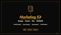 create a complete marketing kit for your small business or brand