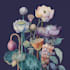 draw scientific botanical flower illustration