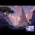 create environment concept art and illustration