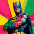 design an amazing superhero pop art