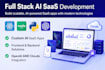 build ai saas platform, web site, API, and automation system