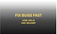 fix html css javascript bugs and website issues fast
