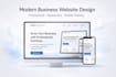 build a fully customizable responsive business website