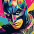 design an amazing superhero pop art