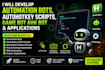 develop automation bots, autohotkey scripts, game bot ahk bot and applications