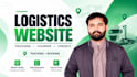build modern logistics trucking freight moving company website