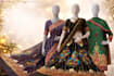 create indian ethnic wear illustrations