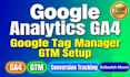 setup ga4 and GTM tracking for your website