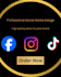 design professional social media posts