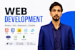 design, build, update, customize website, do frontend and backend