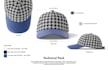 design custom cap, hat and headwear with professional tech packs
