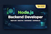 build rest API using nodejs and express