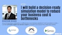 make decision ready simulation in anylogic simio flexsim