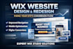 wix website design wix website redesign wix website design wix website redesign