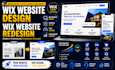 design or redesign a professional wix website for your business