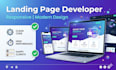 create a responsive landing page