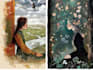 create an illustration, poster, book or album cover