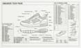 create manufacturer ready shoe tech pack sneaker for production