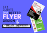 create professional flyer and custom designs