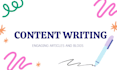write clear and engaging articles and blogs