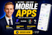 build no code mobile app using flutterflow, bubble, adalo, glide and mvp