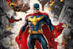 draw custom superhero character illustration