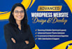 build or redesign or customize wordpress website
