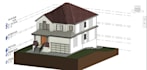 create detailed 3d bim house model with elevations, construction planning, revit