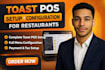 toast pos setup, toast pos configuration, restaurant pos setup