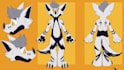 create anthro fursona ref sheet furry oc reference sheet furry ref sheet sfw oc
