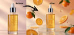 design luxury ai skincare product ads