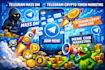 do telegram mass dm, telegram invite, telegram crypto token marketing for you