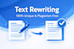professionally rewrite and paraphrase your text