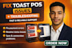 toast pos troubleshooting, fix pos errors, restaurant pos support