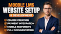 install fix moodle lms scorm courses quiz and moodle elearning website