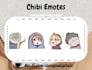 do static streaming emotes